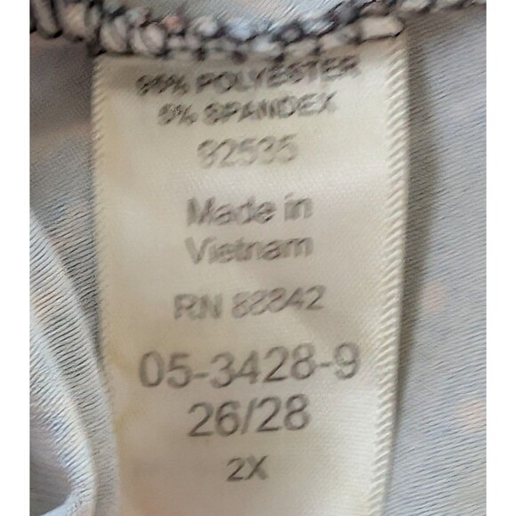 Roaman’s Plus Patchwork Print Sleeveless Maxi Dress Boho Style Size 26/28 2X - Picture 6 of 8